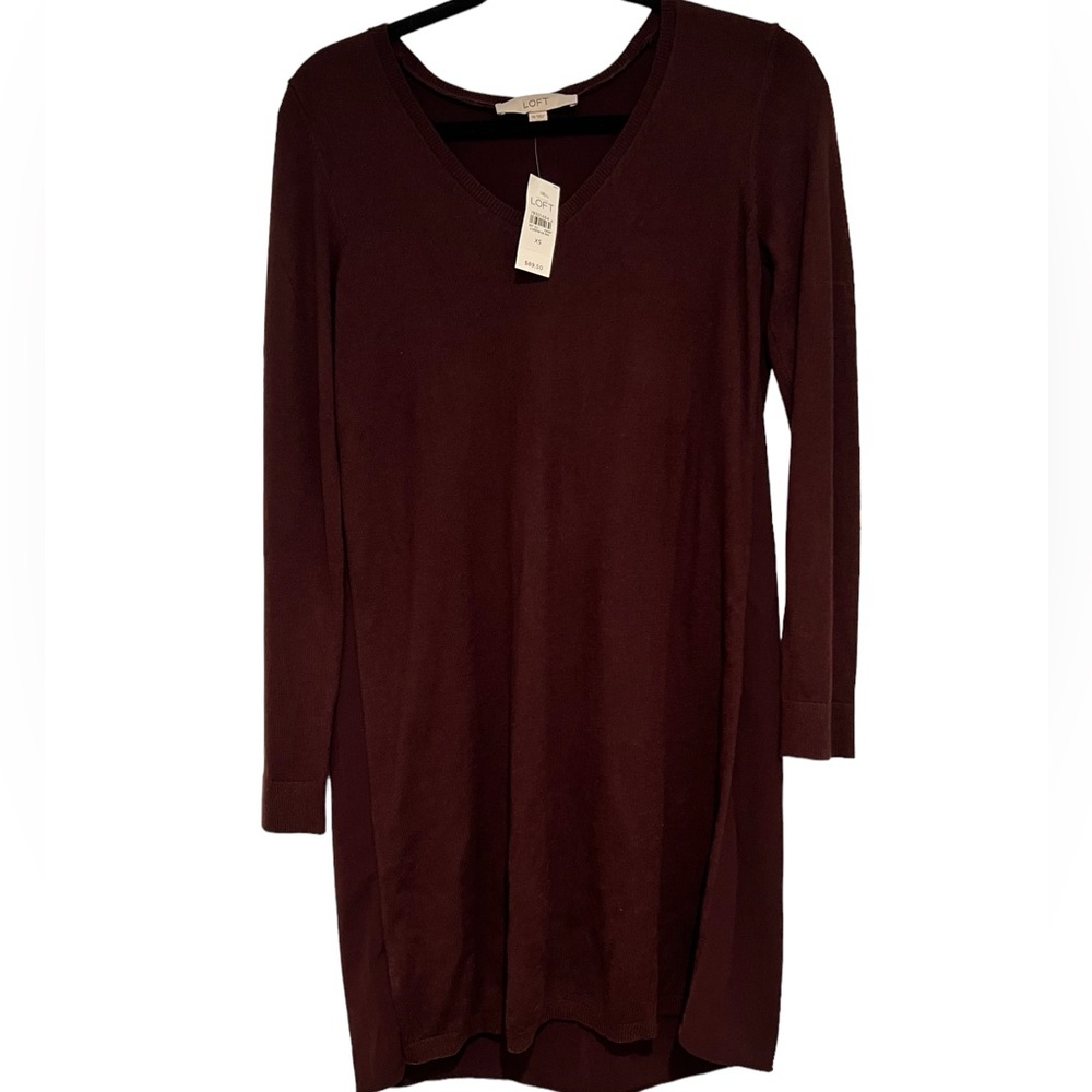 LOFT casual  sweater dress. Size XS. Brand new with tags. Very stretchy.